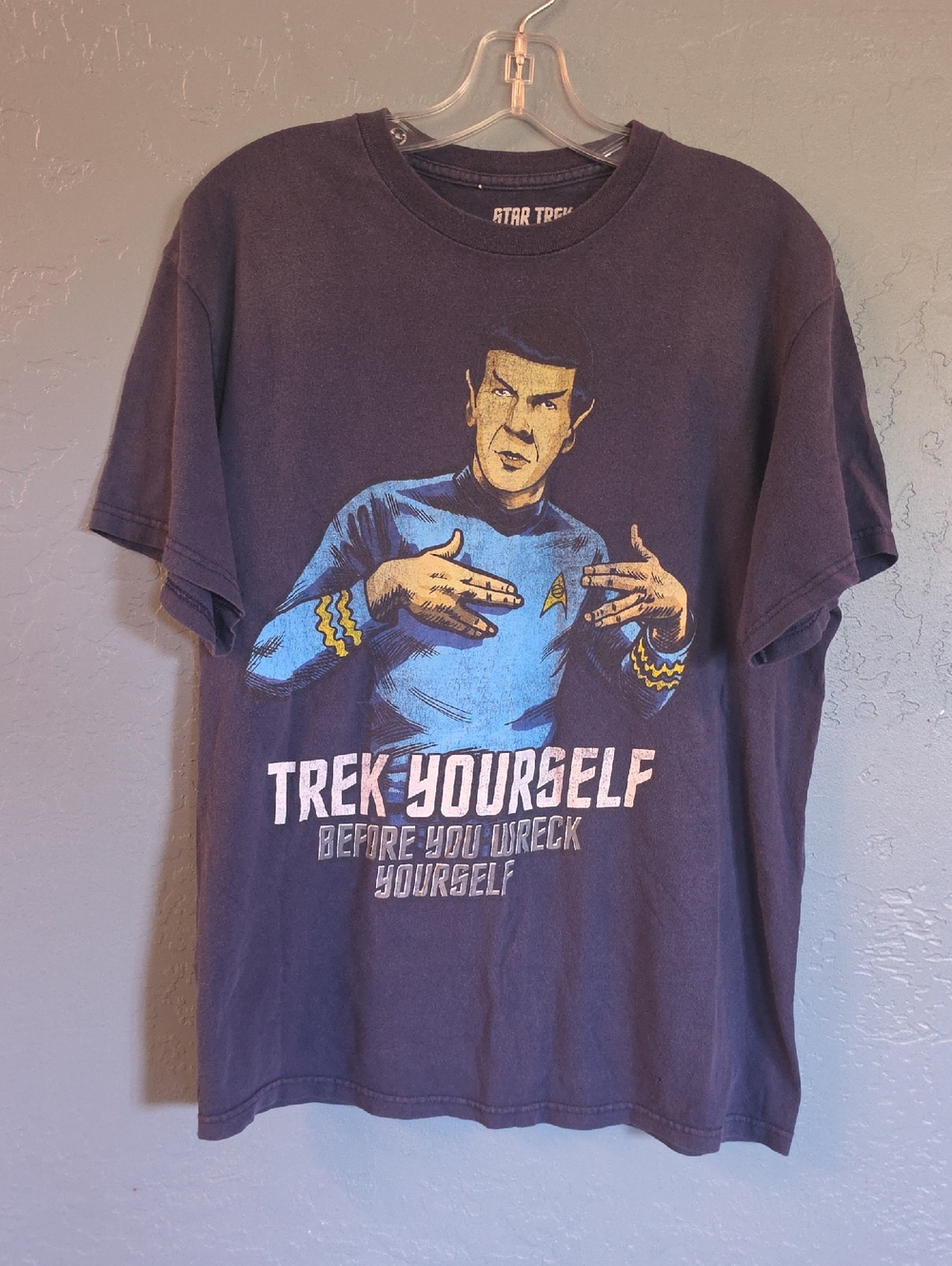 Star Trek Spock Graphic Tee - Navy